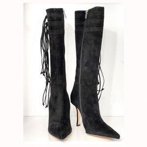 Jimmy Choo Suede Boots- Size 39